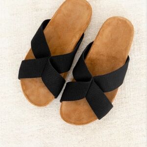 Jenni Kayne Crossover Sandals - Size 39 8.5 NEW in DUST BAG